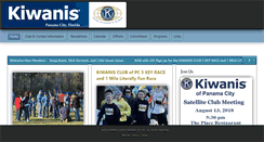 Desktop Screenshot of panamacitykiwanis.org